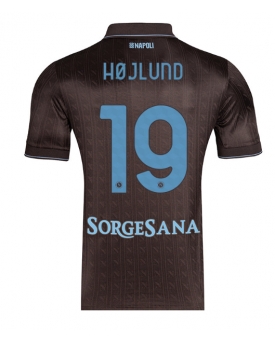 SSC Napoli Rasmus Hojlund #19 Maglia Gara Terza Repliche 2025-26 Maniche Corte